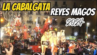 La Cabalgata de los REYES MAGOS 2024 👑👑👑 [upl. by Debarath630]