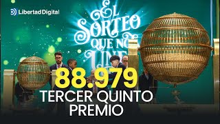 El 88979 tercer quinto premio del Sorteo de Navidad 2023 [upl. by Ahsoym]