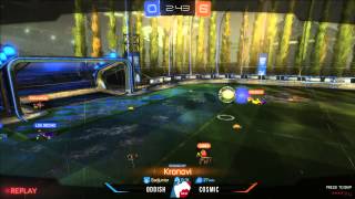 Cosmic Aftershock vs Team Oddish  Game 1 Rocket League  August 20th 2015 [upl. by Shepley]