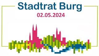 Stadtratsitzung 02052024 1800 Uhr [upl. by Nerra]