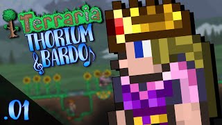 O MOD MAIS DIVERTIDO DO TERRARIA  Terraria Thorium Bard Class 01 [upl. by Rodolphe]