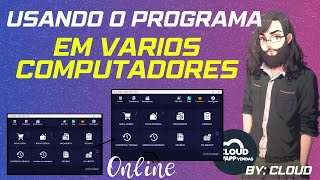 MODO EM REDE  CloudApp  Varios Computadores [upl. by Calvert]