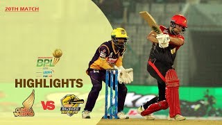 Cumilla Warriors vs Rajshahi Royals Highlights  20th Match  Season 7  Bangabandhu BPL 201920 [upl. by Cline112]