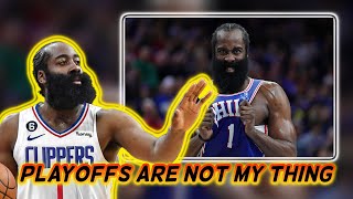 How BAD is Playoffs James Harden Actually [upl. by Atiuqahs]