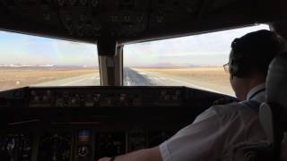 British Airways Boeing 777200 Cockpit View Takeoff from Tehran Khomeini International [upl. by Daria]