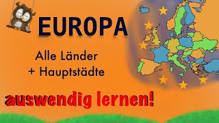 europäische Länder und Hauptstädte lernen [upl. by Katerine]