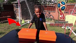 TEKKERZ KID vs CRISTIANO RONALDO JR Who is the better footballer [upl. by Locklin]