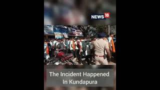 Hijab Vs Saffron Shawl In Karnataka Hijab News Karnataka Hijab News Kundapura Shorts CNN News18 [upl. by Ettennor787]