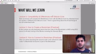 Lecture 1 Overview  MultiChain How to Setup Private Blockchain using AWS EC2 [upl. by Nap545]