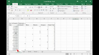 Gruppieren Sie die Datumsangaben im PivotTable nach Quartale [upl. by Teddman]