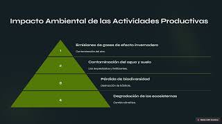 Actividades Productivas Sostenibles Una Mirada a los Sectores Economicos 1 [upl. by Perrine479]