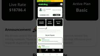 free bitcoin mining best app 2024 [upl. by Naugal]