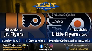 PHL Little Flyers 19AA vs Jr Flyers • Delaware Hockey Network [upl. by Hennessy]