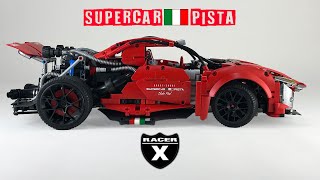 BRICK COOL KC015 18 SuperCar Pista Technic Series 4K 60FPS  Fast Brick Build [upl. by Aisital]