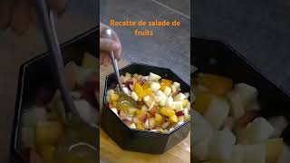 Recette de salade de fruits [upl. by Wakefield]