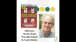 Hilarious Book Talk Video from Bestselling Author Louis Sachar Sideways Stories from Wayside School [upl. by Nnahoj]