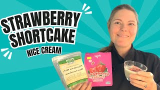 I made plantbased sugarfree strawberry shortcake without using a recipe [upl. by Gianina]