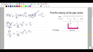 FLUID MECHANICS BERNOULI PRINCIPLES PROBLEMSمسائل حول مبدأ برنولي معادلة برنولي [upl. by Anderegg]