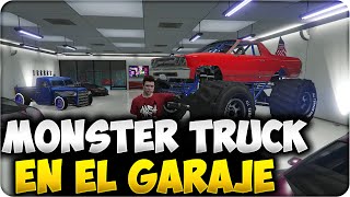 GTA 5 ONLINE 122  NUEVO METER MONSTER TRUCK EN EL GARAJE  MARSHALL GTA V ONLINE 122 [upl. by Nnylesor]