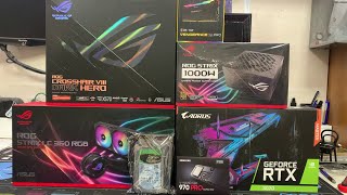 Gaming PC Build 2021 Ryzen 9 5900X  NZXT H710i Black  ASUS ROG CROSSHAIR VIII DARK HERO  RTX3070 [upl. by Guyer961]