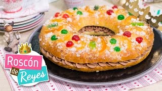 Roscón o Rosca de Reyes fácil  Sin amasadora y sin masa madre  Quiero Cupcakes [upl. by Fayth]