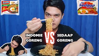 Indomie Goreng VS Mie Sedaap Goreng  PERANGSAUDARA [upl. by Yendahc]