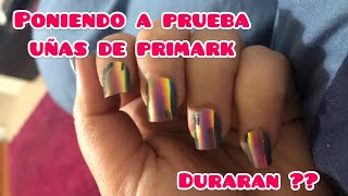 UÑAS DE PRIMARK DURAN O SE CAEN RAPIDO  Hanan [upl. by Nylitak]