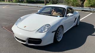 2006 Porsche Cayman S Track Car Walk Around and Drive [upl. by Lindsley]