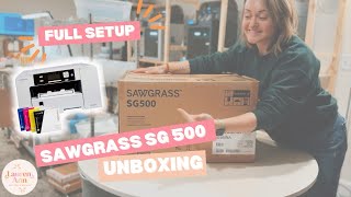 Sawgrass SG500 Unboxing and Setup [upl. by Therese112]