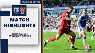 Match Highlights  Gillingham v Tranmere Rovers [upl. by Nnyla]