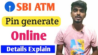 sbi debit card pin generation online  Sbi atm pin kaise banaye mobile se [upl. by Krause]