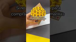 Flores amarillas tutorial floresamarillas floreseternas regaloscreativos diy regalos amor [upl. by Clapp]