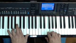 Voor haar Frans Halsema  Keyboardlessons Yamaha Tyros PSR or CVP [upl. by Gus]