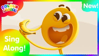 Yellows Song Singalong  Colour Songs for Kids  Kids Learn Colours  Colourblocks [upl. by Namijneb]