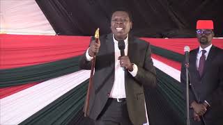 EUGENE WAMALWA SPEAKER MOSES WETANGULA MWAMBU MABONGA DURING BURIAL OF SULEIMAN MURUNGA KIMILILI [upl. by Leone]