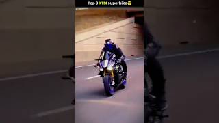 Top 3 ktm super bike😎 Like comment and subscribe bike dirtrider ktmpowerwear [upl. by Larissa751]