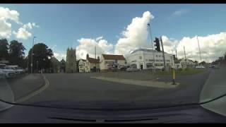 Driving Tour of Wisbech Cambridgeshire England [upl. by Barlow784]