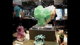 Sensational Crystals amp Stunning Stones Tucson Gem Mineral amp Fossil Show 2018 Part7 [upl. by Ledda844]