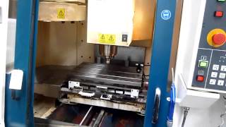 Vertical machining center HARDINGE VMC600II [upl. by Lurette219]