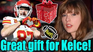 OMG Taylor Swift gave 45K GIFT to Travis Kelce to celebrate NFL touchdown record [upl. by Bonucci]