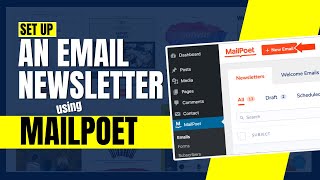 How to Set Up Email Newsletter on WordPress For Free Mailpoet Plugin Tutorial For WordPress Website [upl. by Trinette]