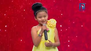 JAILE SAMMA SHANSHARAMA  MILAN AMADHYA l MINCHAMA RAI  VOICE OF KIDS [upl. by Shepley701]