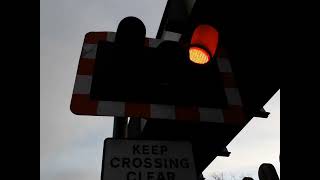 Camborne Station Level Crossing Cornwall [upl. by Neelyk]