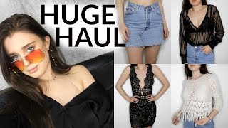 HUGE SUMMER TRY ON HAUL 2017 [upl. by Yuri807]