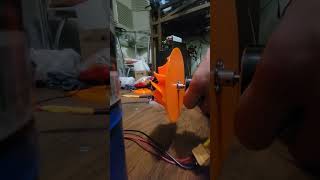 Bench testing a 2000kv RC motor and a 130x40mm custom turbo [upl. by Bej]