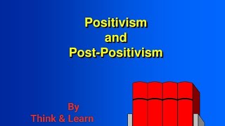 Approaches of Research  Positivism amp Post Positivism [upl. by Gabel]