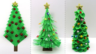 Albero di Natale di Carta 3 Idee con Tutorial [upl. by Nyvrem]