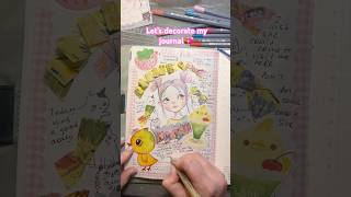 How I Decorate My Hobonichi Techo with Washi Tapes and Stickers  TimeLapse Journal [upl. by Uamak]