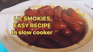 LIL SMOKIES BBQ  EASY RECIPE [upl. by Ennylcaj]