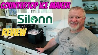 Silonn Countertop Ice maker Review [upl. by Nisen]